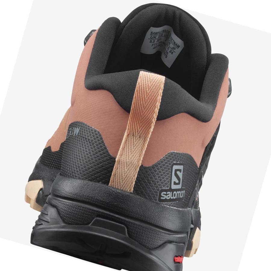 Salomon WoX ULTRA 4 GORE-TEX Túracipő Női Barna | HU 2799HAP